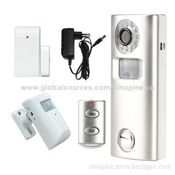 GSM Alarm Home Security System with Video Recording